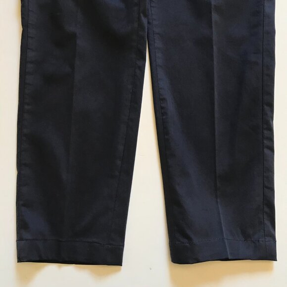 Mason's M Torino Travel Chino Pants Mens 48 32 Navy Blue Slim Fit Straight Leg - Picture 9 of 12